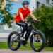 FitNord Rumble 1000 Sähköfatbike 2023, musta (882 Wh tehoakku)
