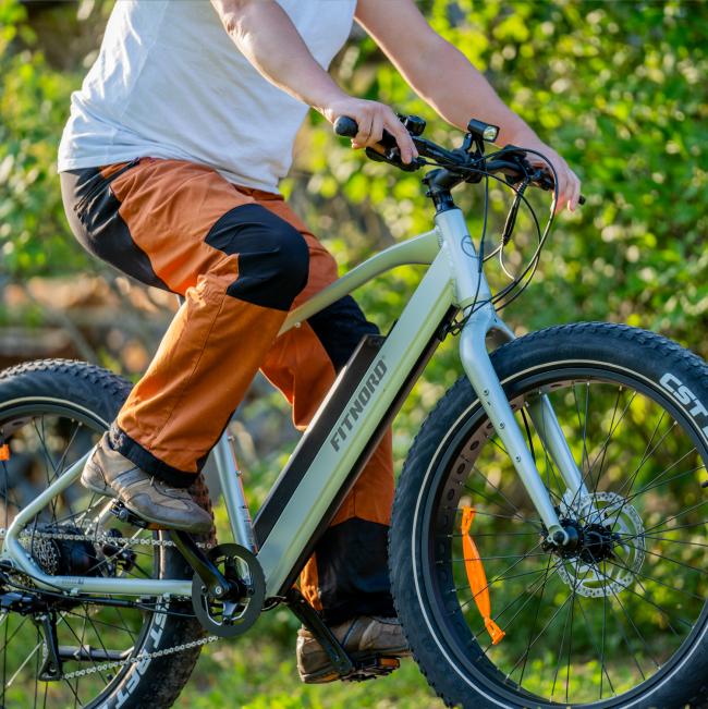 FitNord Rumble 300 Sähköfatbike 2023, minttu (720 Wh tehoakku)