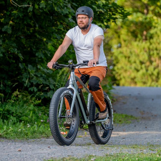 FitNord Rumble 300 Sähköfatbike 2023, minttu (720 Wh tehoakku)