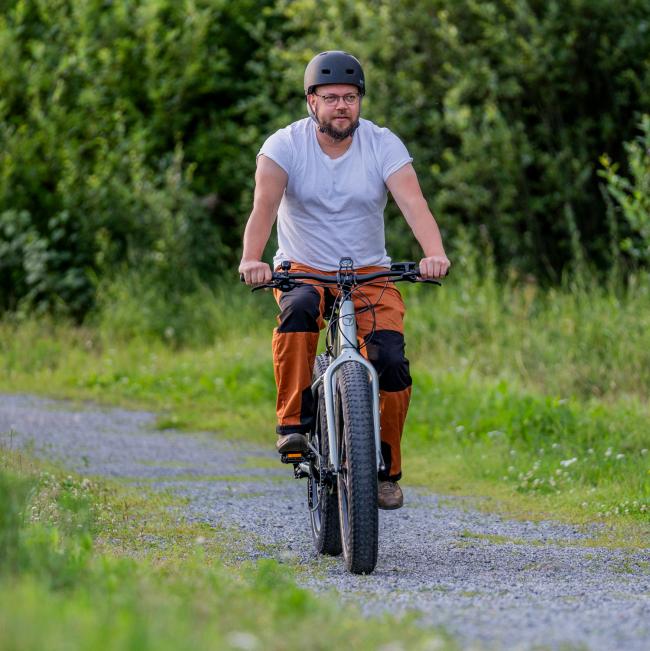 FitNord Rumble 500 Sähköfatbike 2023, minttu (720 Wh tehoakku)