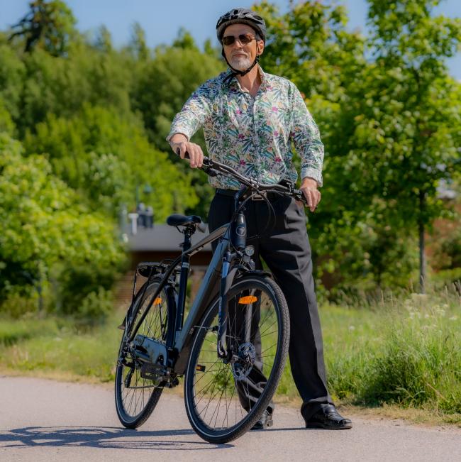 FitNord Venture 300 Sähköpyörä 2023, musta (720 Wh tehoakku)
