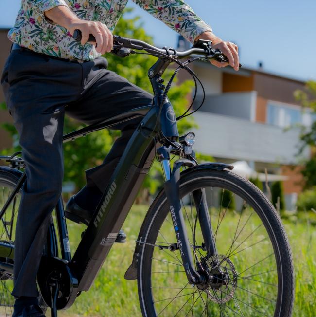 FitNord Venture 300 Sähköpyörä 2023, musta (720 Wh tehoakku)