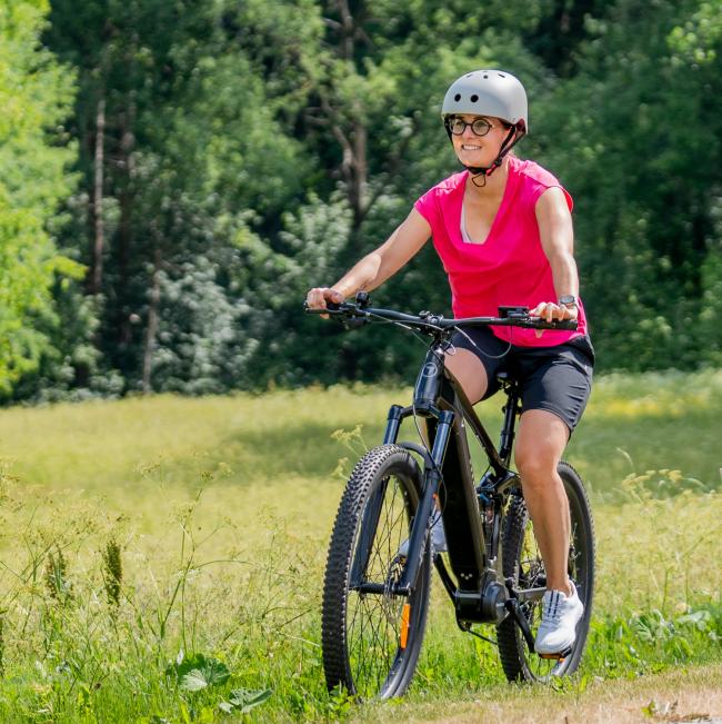 FitNord Ranger 700FS Sähkömaastopyörä 2023, musta (720 Wh tehoakku)