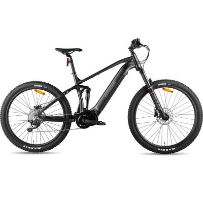 FitNord Ranger 700FS Sähkömaastopyörä 2023, musta (720 Wh tehoakku)