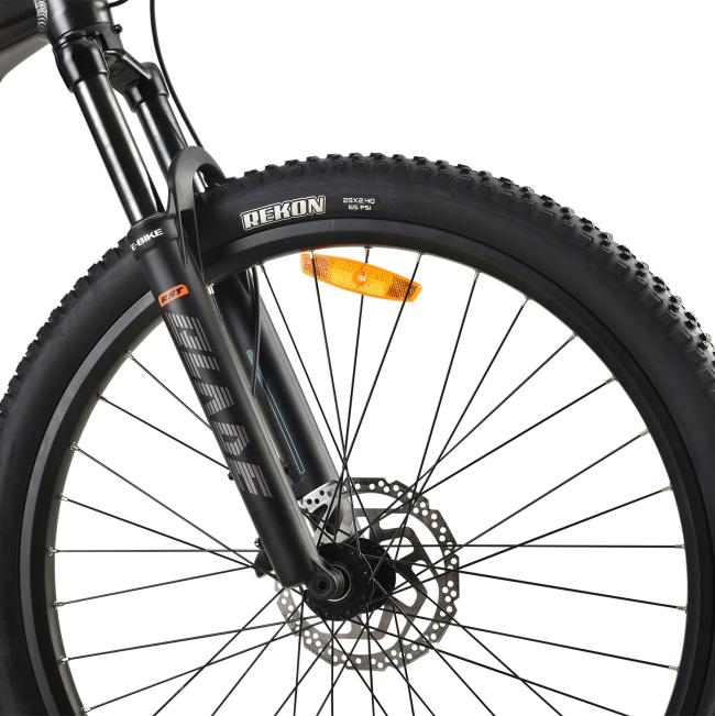FitNord Ranger 700FS Sähkömaastopyörä 2023, musta (720 Wh tehoakku)