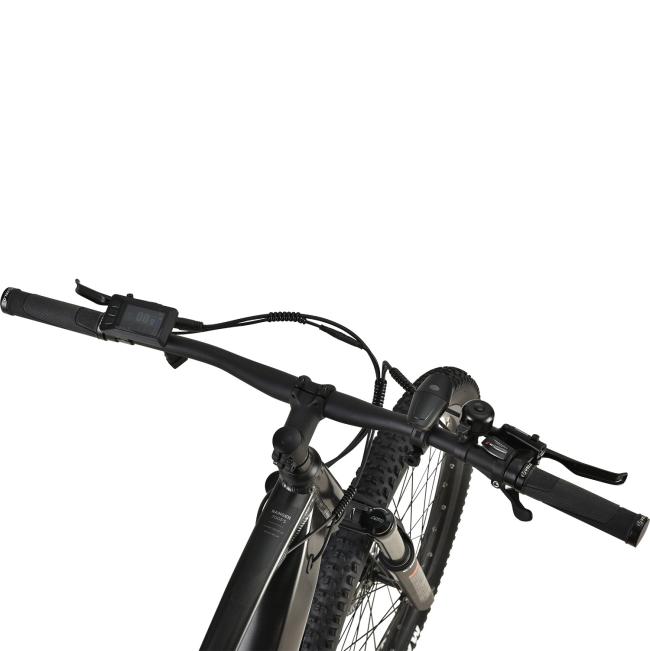 FitNord Ranger 700FS Sähkömaastopyörä 2023, musta (720 Wh tehoakku)