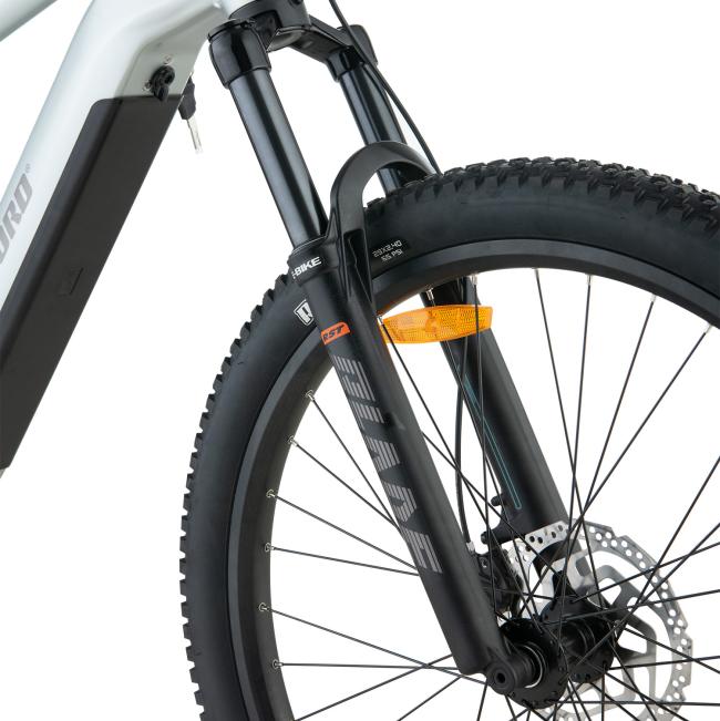 FitNord Ranger 700FS Täysjousto sähkömaastopyörä 2023, minttu (720 Wh tehoakku)