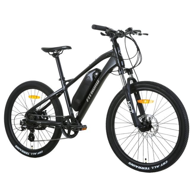 Fitnord Ranger Jr Sähkömaastopyörä 2023, musta (360Wh tehoakku)