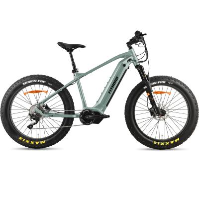 FitNord Rumble 1000 Sähköfatbike joustokeulalla 2023, minttu (882 Wh tehoakku)