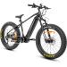 FitNord Rumble 1000 Sähköfatbike 2023, musta (882 Wh tehoakku)