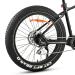 FitNord Rumble 500 Sähköfatbike 2023, musta (720 Wh tehoakku)