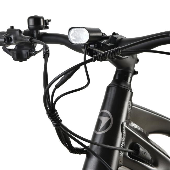FitNord Rumble 900 Sähköfatbike 2023, musta (882 Wh tehoakku)