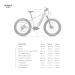 FitNord Rumble 1000 Sähköfatbike joustokeulalla 2023, minttu (882 Wh tehoakku)