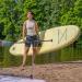 FitNord Aqua Lite SUP-lautasetti 2023, keltainen (kantavuus 110 kg)