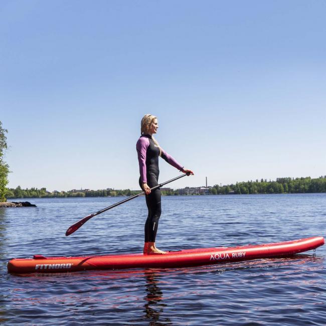 FitNord Aqua Ruby 14' SUP-lautasetti (kantavuus 160 kg)