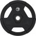 Levypaino 25 kg, FitNord Tri Grip Black