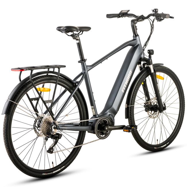 FitNord Venture 700 Sähköpyörä 2023, grafiitti (720 Wh tehoakku)
