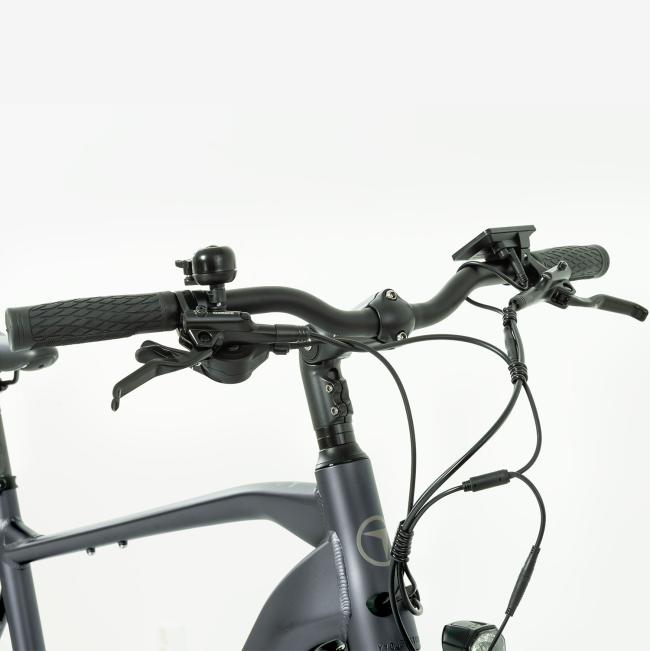 FitNord Venture 700 Sähköpyörä 2023, grafiitti (720 Wh tehoakku)