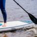 FitNord Aqua 330 SUP-lautasetti, musta (kantavuus 150 kg, lasikuitumela)