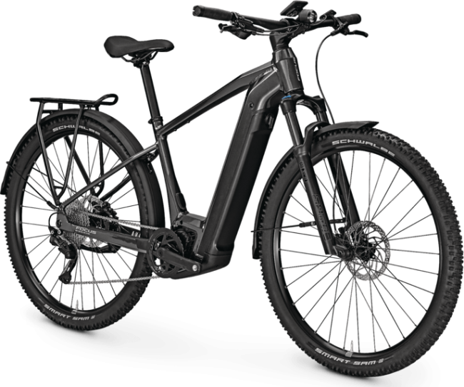 Focus Aventura2 6.7 DI 2023 sähköpyörä, tummanharmaa