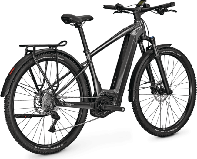 Focus Aventura2 6.7 DI 2023 sähköpyörä, tummanharmaa
