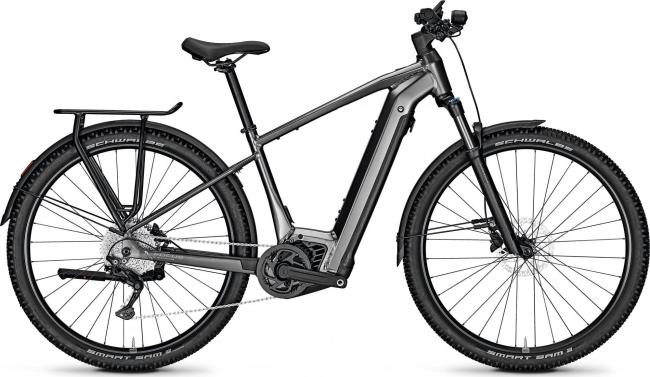 Focus Aventura2 6.7 DI 2023 sähköpyörä, tummanharmaa