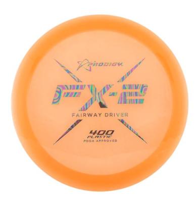 Prodigy Fx-2 400 väylädraiveri Frisbeegolfkiekko, oranssi