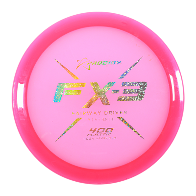 Prodigy FX-3 400 väylädriveri Frisbeegolfkiekko, pinkki