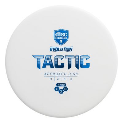 Discmania Hard Exo Tactic Midari Frisbeegolfkiekko, valkoinen