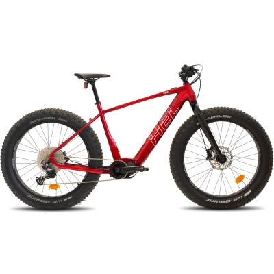 Helkama FE12 Sähköfatbike, Punainen (630 Wh akku)
