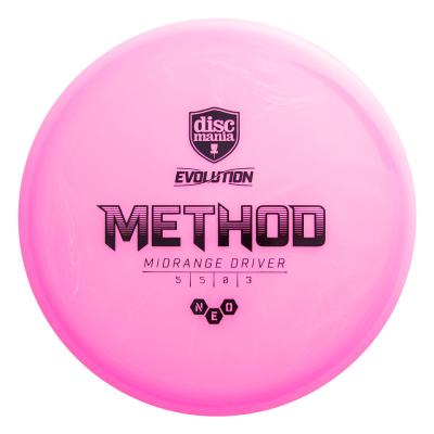 Discmania Neo Method Midari Frisbeegolfkiekko, pinkki