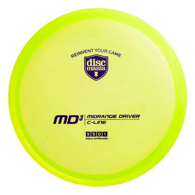 Discmania C-line MD3 Midari Frisbeegolfkiekko, keltainen