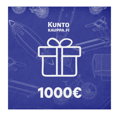 1000 euron lahjakortti