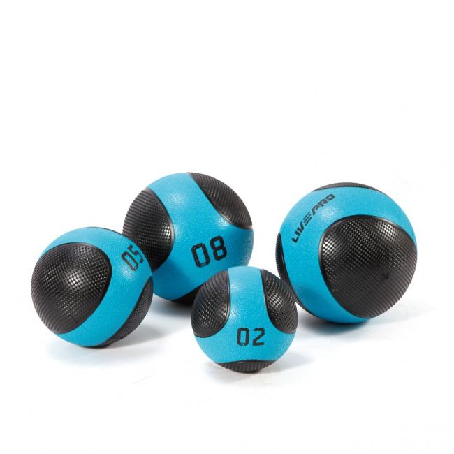 Kuntopallo 2 kg, Solid Medicine Ball, LivePro
