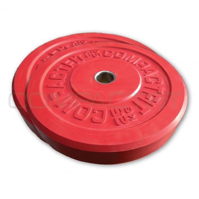 Levypaino Bumper Plate 10 kg, CompactFit