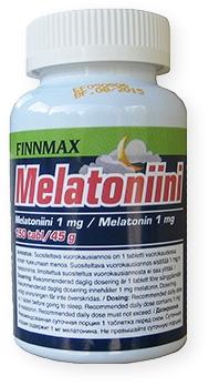 Melatoniini 1 mg, FinnMax 150 tabl.