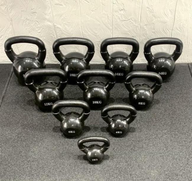 FitNord Pinnoitettu Kahvakuula 24 kg