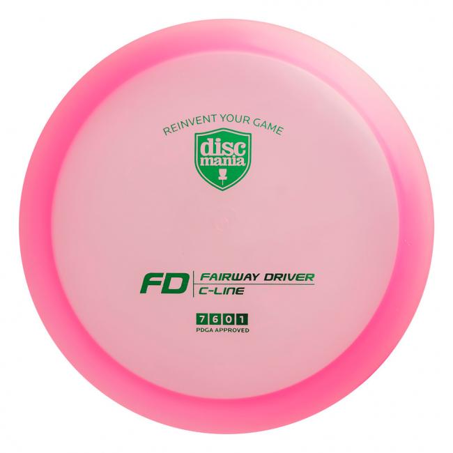 Discmania C-line FD Väylädraiveri Frisbeegolfkiekko, pinkki