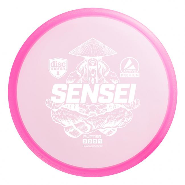 Discmania Active Premium Sensei Putteri Frisbeegolfkiekko, pinkki