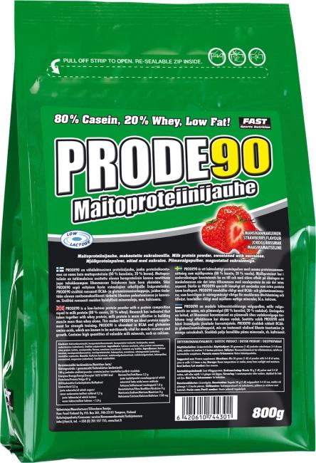 Vähälaktoosinen maitoproteiinijauhe, FAST PRODE90 800g