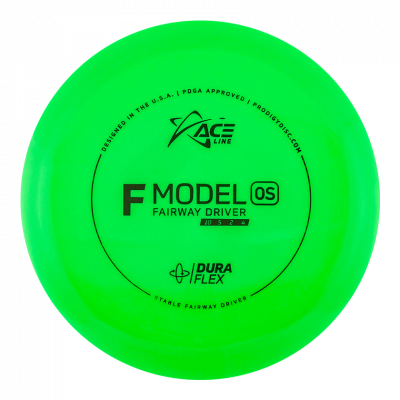 Prodigy Disc ACE Line F Model OS DuraFlex Väylädraiveri Frisbeegolfkiekko, vihreä