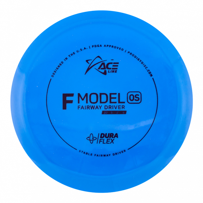 Prodigy Disc ACE Line F Model OS DuraFlex Väylädraiveri Frisbeegolfkiekko, sininen
