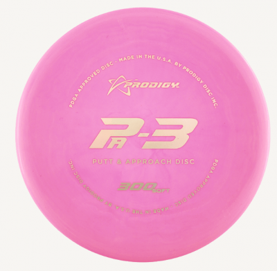Prodigy Disc PA-3 300 soft Putteri Frisbeegolfkiekko, pinkki