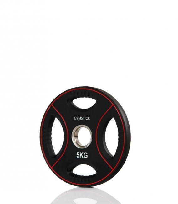 Levypaino otekahvoilla 5 kg, Gymstick Pro PU