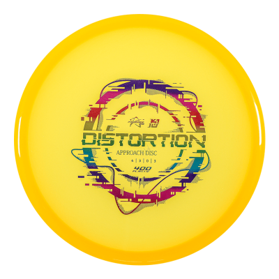Prodigy x Kevin Jones - Distortion 400 Midari Frisbeegolfkiekko, keltainen