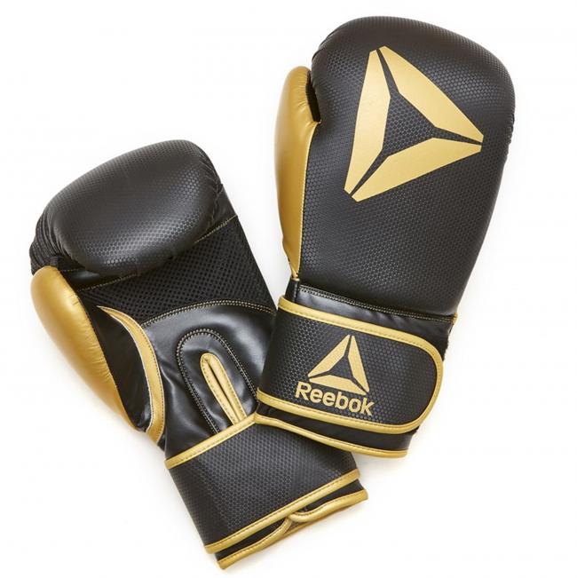 Reebok Retail Boxing Nyrkkeilyhanskat 16OZ Gold / Black