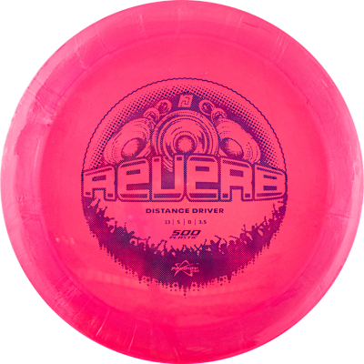 Prodigy X Kevin Jones - Reverb 400 pituusdraiveri Frisbeegolfkiekko, pinkki