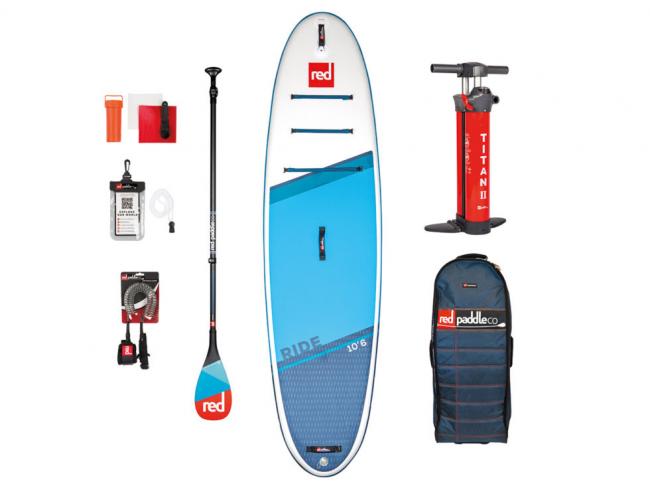 Red Paddle 10.6 Ride SUP-lautasetti, sininen