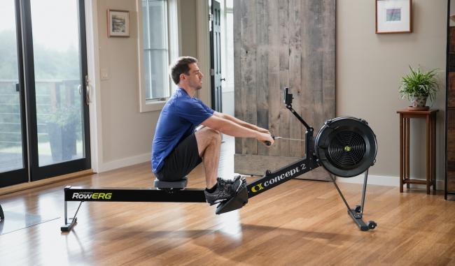 Concept2 RowERG käytössä