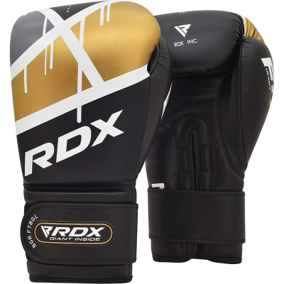 RDX F7 nyrkkeilyhanskat, musta-kulta